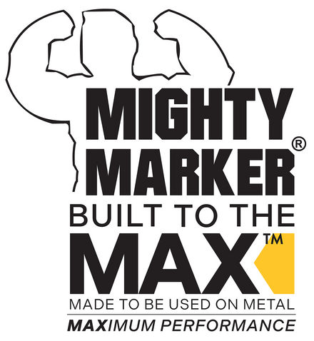 Mighty Marker built to the Max, made to be used on metal