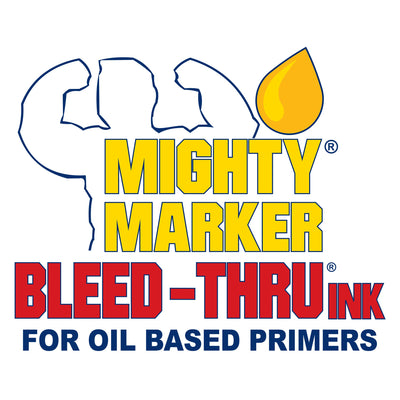 Mighty Marker® Bleed-Thru Ink Oil-Based Primers