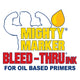 Mighty Marker® Bleed-Thru Ink Oil-Based Primers