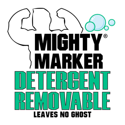 Mighty Marker® Detergent Removable