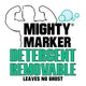 Mighty Marker® Detergent Removable
