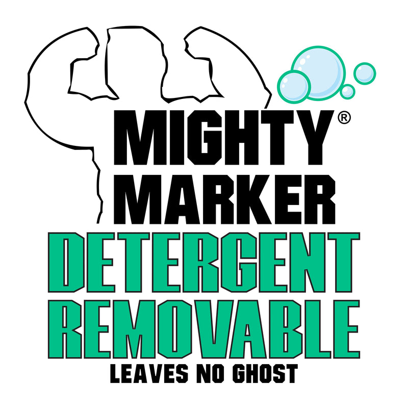 Mighty Marker® Detergent Removable
