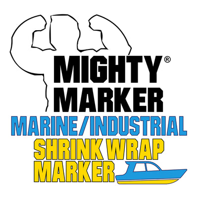 Mighty Marker® Marine & Industrial Shrink Wrap