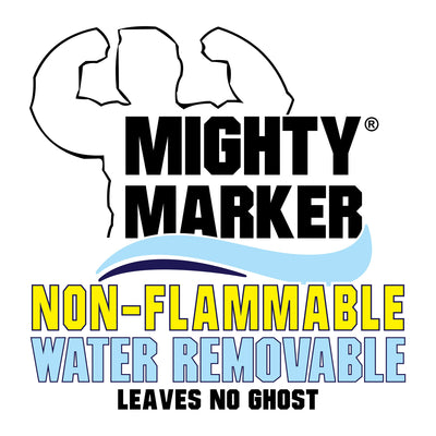 Mighty Marker® Non-Flammable Water Removable