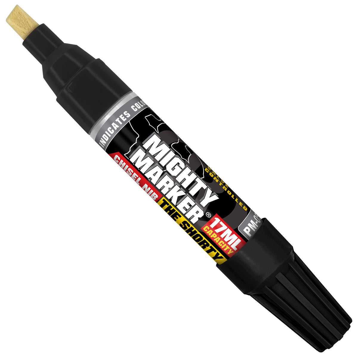 PM-05 Black marker with visible brand name on a white background