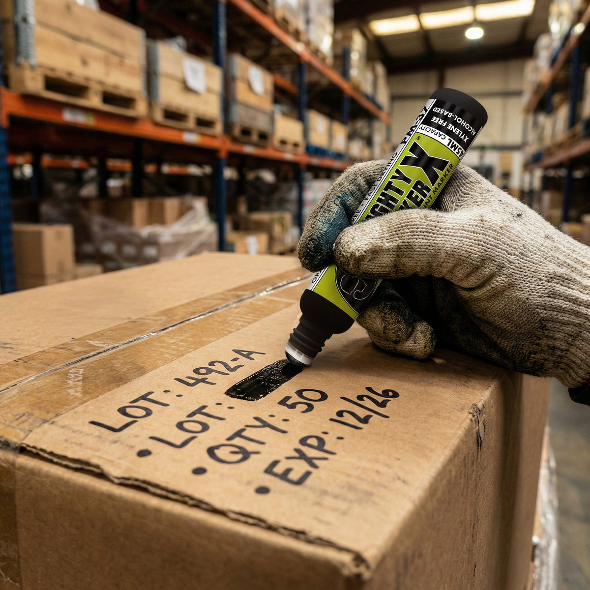 PM-37 Mighty X Marker® Alcohol-Based Paint Marker - Tall Bottle