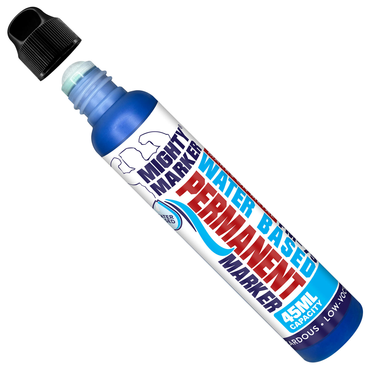 FM-75 Mighty Marker® Water Based Permanent Marker - Tall Bottle