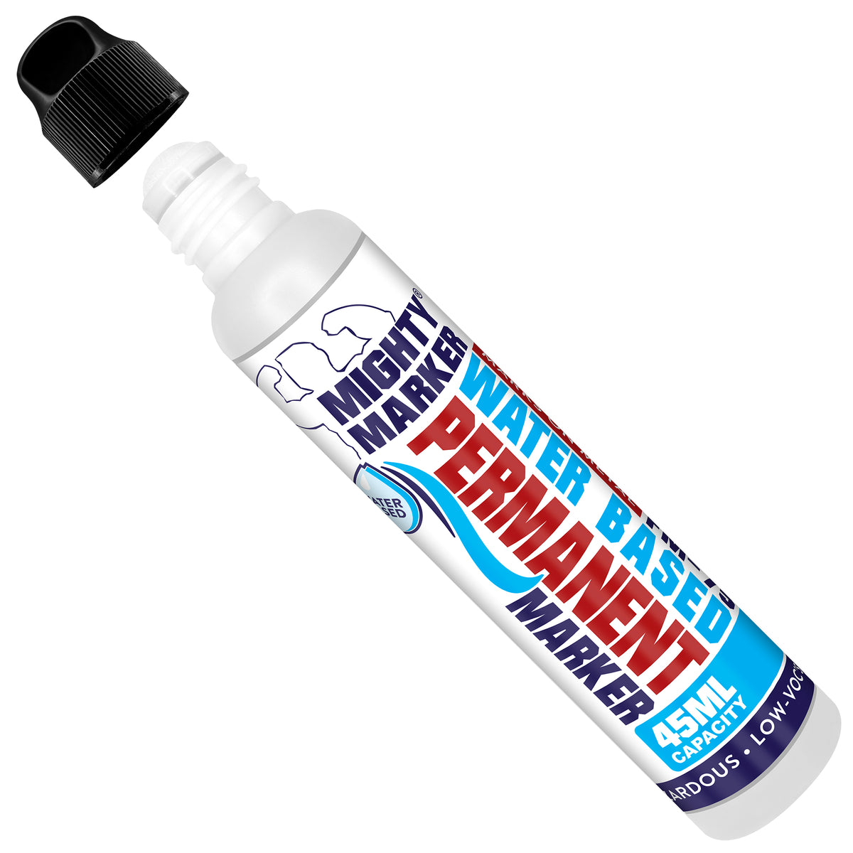 FM-75 Mighty Marker® Water Based Permanent Marker - Tall Bottle