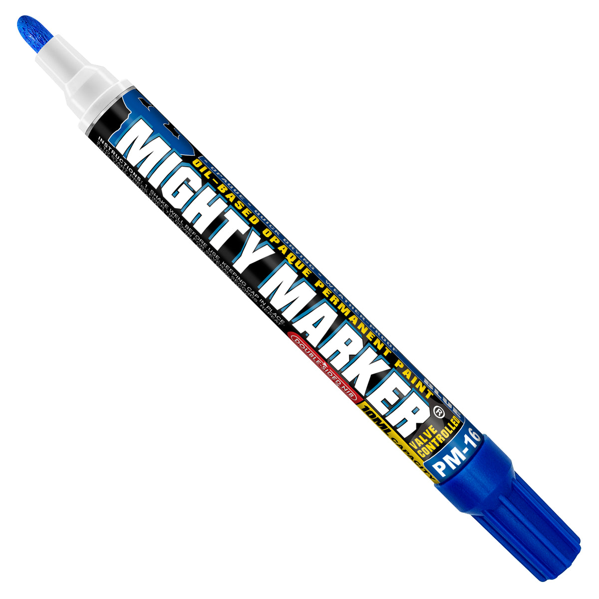 PM-16 Blue Mighty Marker on a white background
