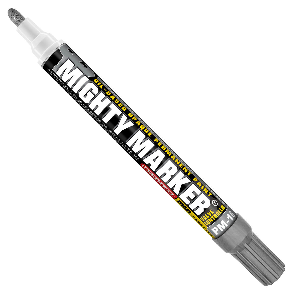 PM-16 Gray Mighty Marker oil-based marker  pm-16 gray on a white background
