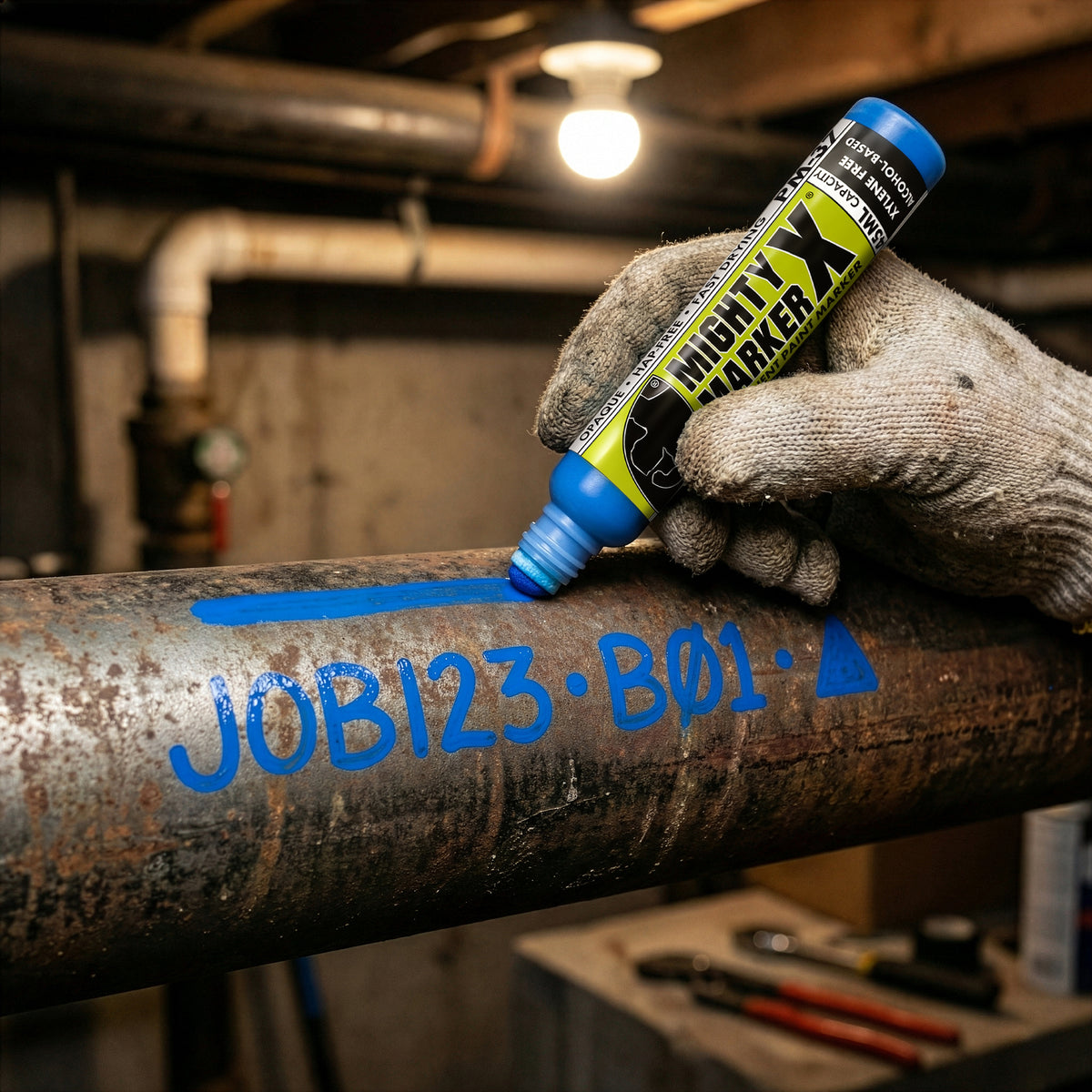 PM-37 Mighty X Marker® Alcohol-Based Paint Marker - Tall Bottle