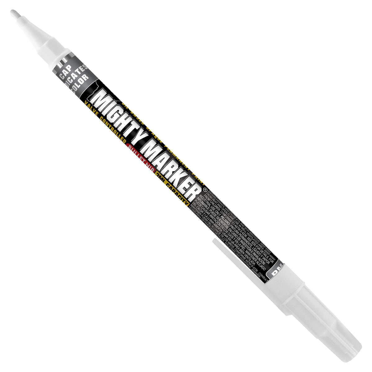 PM-92 White Mighty Marker on a white background